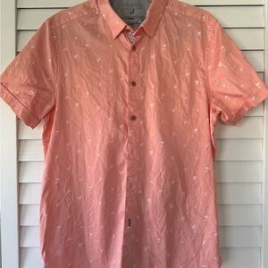 Ted Baker Peach Button Down Shirt